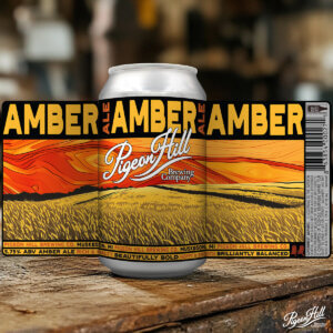 Photograph of Pigeon Hill's Amber Ale