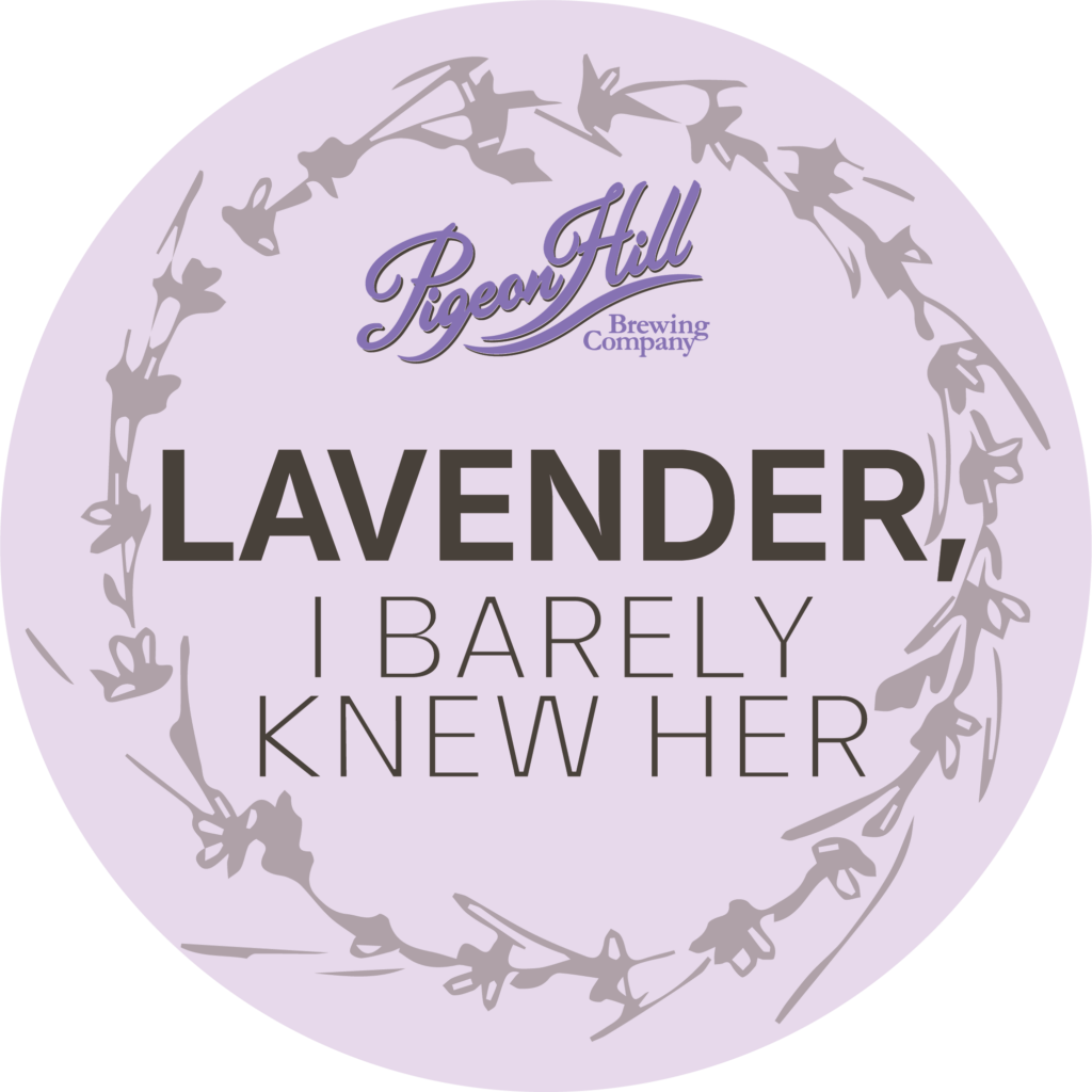Tap Sticker for Pigeon Hill's Lavender, I barely Knew Her