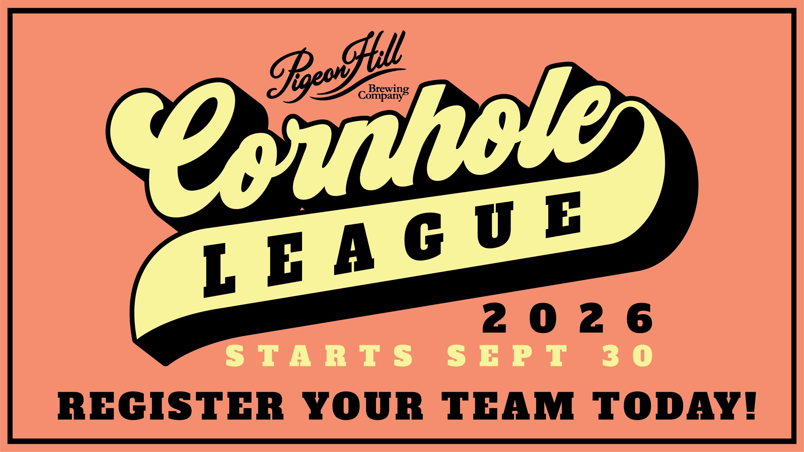 Pigeon Hill Fall Cornhole league in Muskegon at The Brewer's Lounge