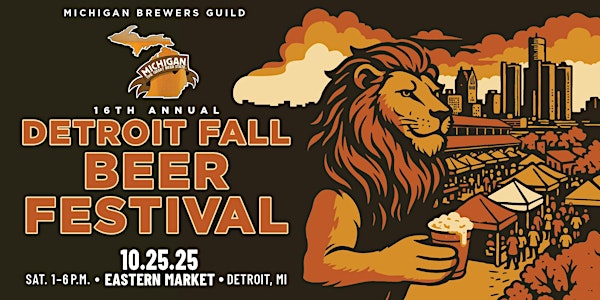 Detroit fall beer festival advertisement