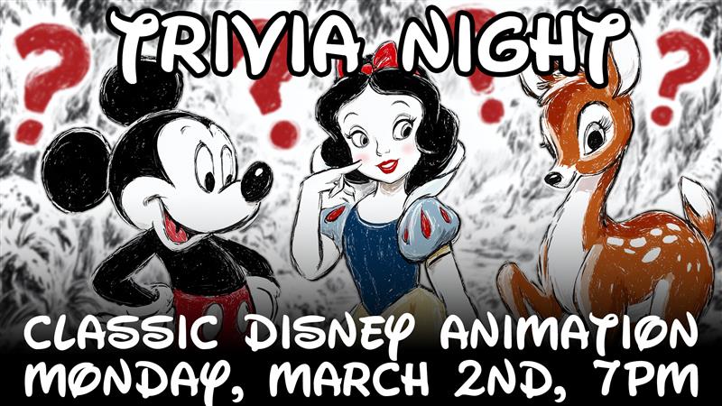 Disney Trivia Night at the Brewer’s Lounge