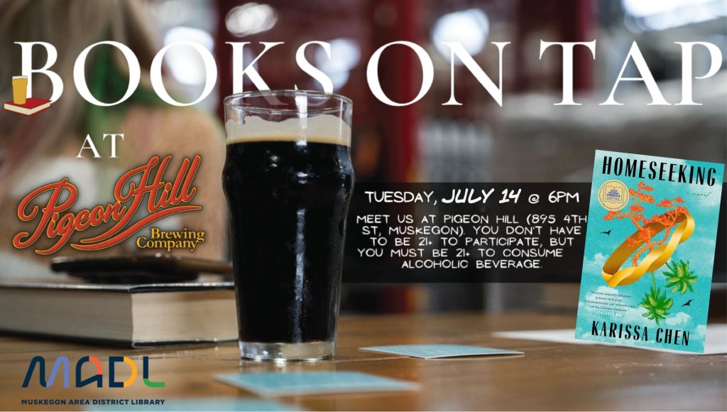July Books on Tap-  Homeseeking by Karissa Chen