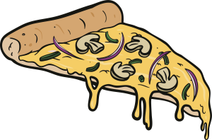 Icon showing veggie pizza