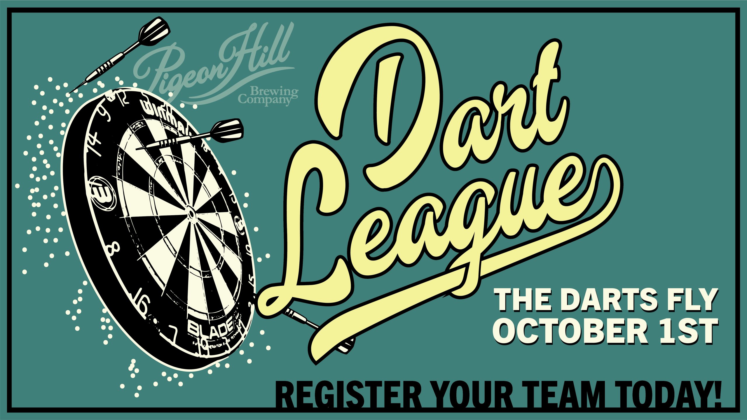 Join Pigeon Hill Brewing Company's Thursday Dart League in Muskegon! Two-player teams compete in Cricket every Thursday. $60 per team, limited to 16 teams. Register today.
